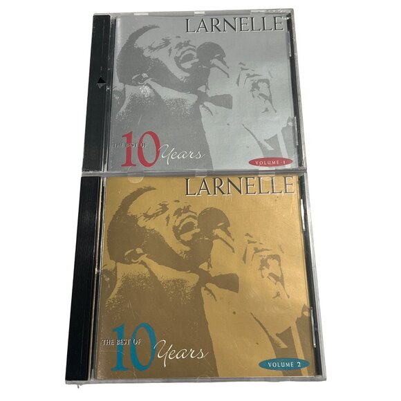 Larnelle The Best Of 10 Years CD Vol 1 & 2 Set - Picture 1 of 4